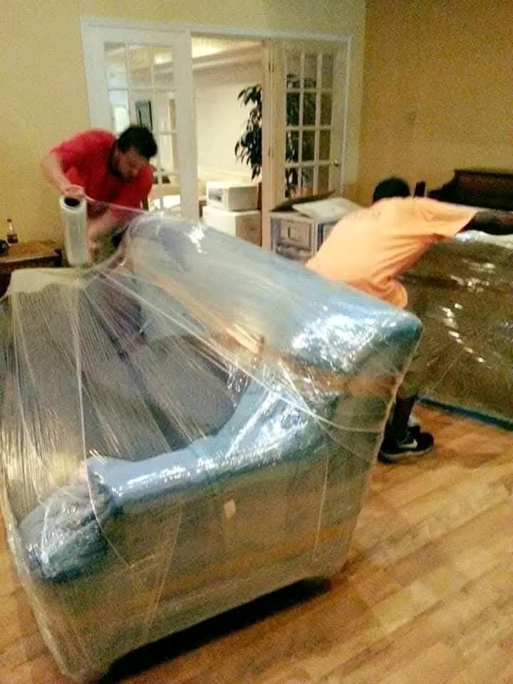 تغليف انتريه وثريات ببابلز وكرتون